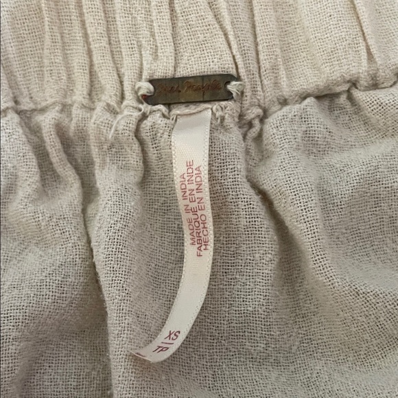 Vintage Free People XS 100% cotton festival pants - bring on the 90s - Picture 2 of 9